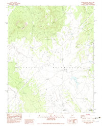 preview thumbnail of historical topo map of Apache County, AZ in 1983