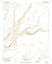 Download a high-resolution, GPS-compatible USGS topo map for Sontag Mesa, AZ (1967 edition)