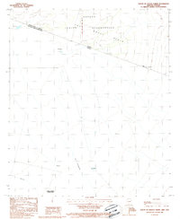 preview thumbnail of historical topo map of Pima County, AZ in 1988