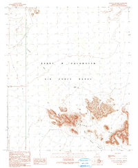 Download a high-resolution, GPS-compatible USGS topo map for South of Sentinel, AZ (1990 edition)