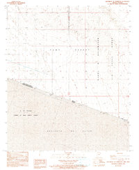 Download a high-resolution, GPS-compatible USGS topo map for Southeast of Somerton, AZ (1991 edition)