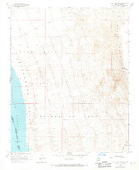 Download a high-resolution, GPS-compatible USGS topo map for Spirit Mtn NE, AZ (1968 edition)