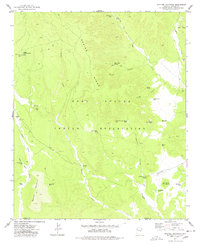 Download a high-resolution, GPS-compatible USGS topo map for Spotted Mountain, AZ (1978 edition)