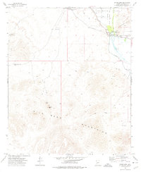 Download a high-resolution, GPS-compatible USGS topo map for Spring Mtn, AZ (1976 edition)