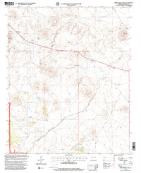 Download a high-resolution, GPS-compatible USGS topo map for Springerville NW, AZ (2000 edition)