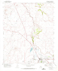 Download a high-resolution, GPS-compatible USGS topo map for Springerville, AZ (1972 edition)