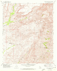 Download a high-resolution, GPS-compatible USGS topo map for Squaw Creek Mesa, AZ (1972 edition)