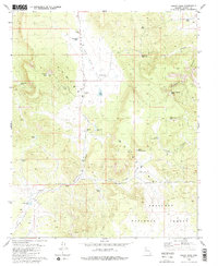 Download a high-resolution, GPS-compatible USGS topo map for Squaw Peak, AZ (1980 edition)