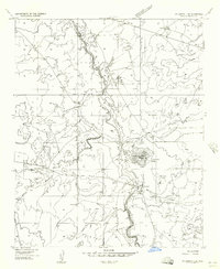 preview thumbnail of historical topo map of Navajo County, AZ in 1955