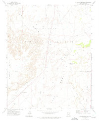 Download a high-resolution, GPS-compatible USGS topo map for Standing Horse Mesa, AZ (1975 edition)