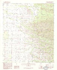 Download a high-resolution, GPS-compatible USGS topo map for Stanford Canyon, AZ (1986 edition)