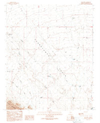 Download a high-resolution, GPS-compatible USGS topo map for Star Well, AZ (1990 edition)