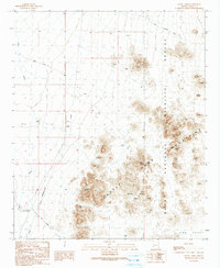 Download a high-resolution, GPS-compatible USGS topo map for Stone Cabin, AZ (1990 edition)