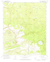 Download a high-resolution, GPS-compatible USGS topo map for Stoneman Lake, AZ (1975 edition)