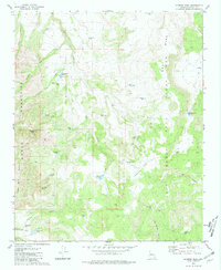 Download a high-resolution, GPS-compatible USGS topo map for Sunrise Peak, AZ (1980 edition)