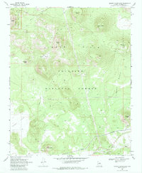 Download a high-resolution, GPS-compatible USGS topo map for Sunset Crater East, AZ (1984 edition)