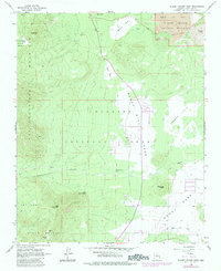 Download a high-resolution, GPS-compatible USGS topo map for Sunset Crater West, AZ (1983 edition)