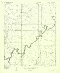Download a high-resolution, GPS-compatible USGS topo map for Sunset Knoll 2 SE, AZ (1957 edition)