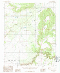 Download a high-resolution, GPS-compatible USGS topo map for Sunset Pass, AZ (1986 edition)