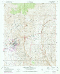 Download a high-resolution, GPS-compatible USGS topo map for Superior, AZ (1981 edition)