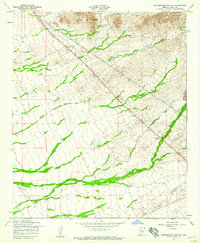 Download a high-resolution, GPS-compatible USGS topo map for Superstition Mts SW, AZ (1959 edition)