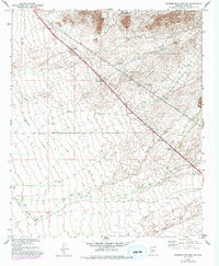 Download a high-resolution, GPS-compatible USGS topo map for Superstition Mts SW, AZ (1993 edition)