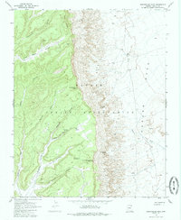 Download a high-resolution, GPS-compatible USGS topo map for Sweathouse Peak, AZ (1985 edition)