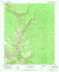 Download a high-resolution, GPS-compatible USGS topo map for Sycamore Point, AZ (1971 edition)