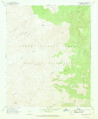 Download a high-resolution, GPS-compatible USGS topo map for Table Mountain, AZ (1968 edition)