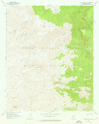 Download a high-resolution, GPS-compatible USGS topo map for Table Mountain, AZ (1976 edition)