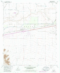Download a high-resolution, GPS-compatible USGS topo map for Tacna, AZ (1986 edition)