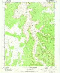 Download a high-resolution, GPS-compatible USGS topo map for Tall Mountain NW, AZ (1973 edition)