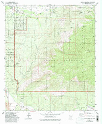 Download a high-resolution, GPS-compatible USGS topo map for Tanque Verde Peak, AZ (1993 edition)