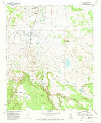 Download a high-resolution, GPS-compatible USGS topo map for Taylor, AZ (1973 edition)