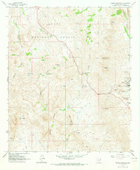 Download a high-resolution, GPS-compatible USGS topo map for Teapot Mountain, AZ (1973 edition)