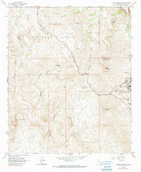 Download a high-resolution, GPS-compatible USGS topo map for Teapot Mountain, AZ (1990 edition)