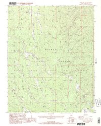 Download a high-resolution, GPS-compatible USGS topo map for Telephone Hill, AZ (1988 edition)