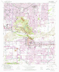 preview thumbnail of historical topo map of Tempe, Maricopa County, AZ in 1952