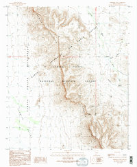 Download a high-resolution, GPS-compatible USGS topo map for Temporal Pass, AZ (1990 edition)