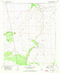 Download a high-resolution, GPS-compatible USGS topo map for Tenmile Cedars, AZ (1973 edition)