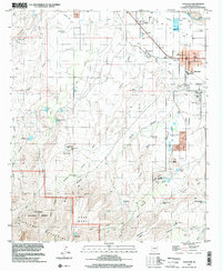 Download a high-resolution, GPS-compatible USGS topo map for Thatcher, AZ (2002 edition)