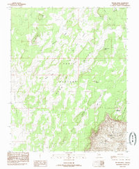 Download a high-resolution, GPS-compatible USGS topo map for The Big Knoll, AZ (1985 edition)