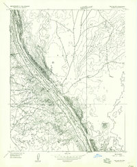 Download a high-resolution, GPS-compatible USGS topo map for The Gap SW, AZ (1957 edition)