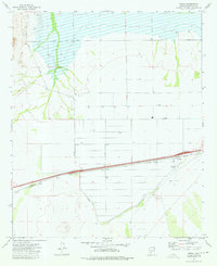 Download a high-resolution, GPS-compatible USGS topo map for Theba, AZ (1976 edition)