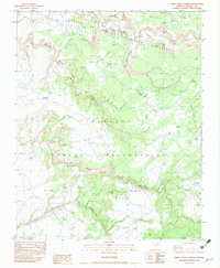 Download a high-resolution, GPS-compatible USGS topo map for Three Turkey Canyon, AZ (1983 edition)