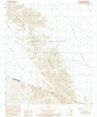 Download a high-resolution, GPS-compatible USGS topo map for Tinajas Altas, AZ (1991 edition)
