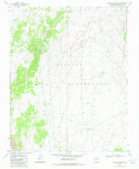 preview thumbnail of historical topo map of Coconino County, AZ in 1982