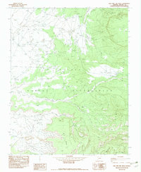 Download a high-resolution, GPS-compatible USGS topo map for Toh Chin Lini Mesa, AZ (1982 edition)