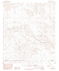 Download a high-resolution, GPS-compatible USGS topo map for Tom Thumb, AZ (1986 edition)