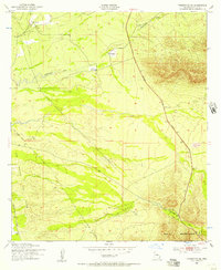 Download a high-resolution, GPS-compatible USGS topo map for Tombstone SE, AZ (1957 edition)